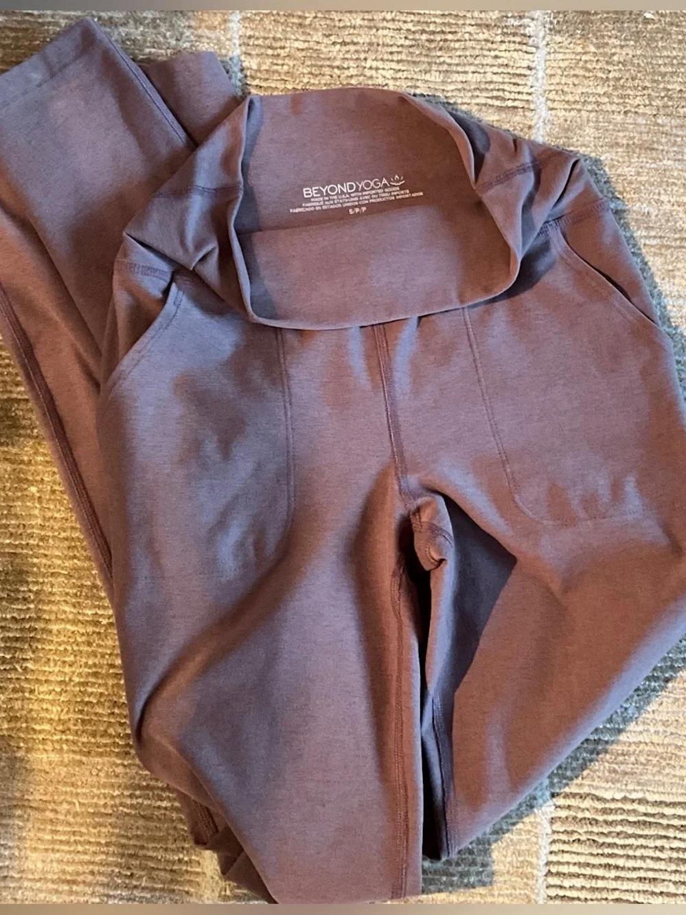 Beyond Yoga Spacedye High Waisted Practice Pocket Bootcut Pant - Picture 4 of 4